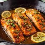 Cowboy Butter Salmon Recipe