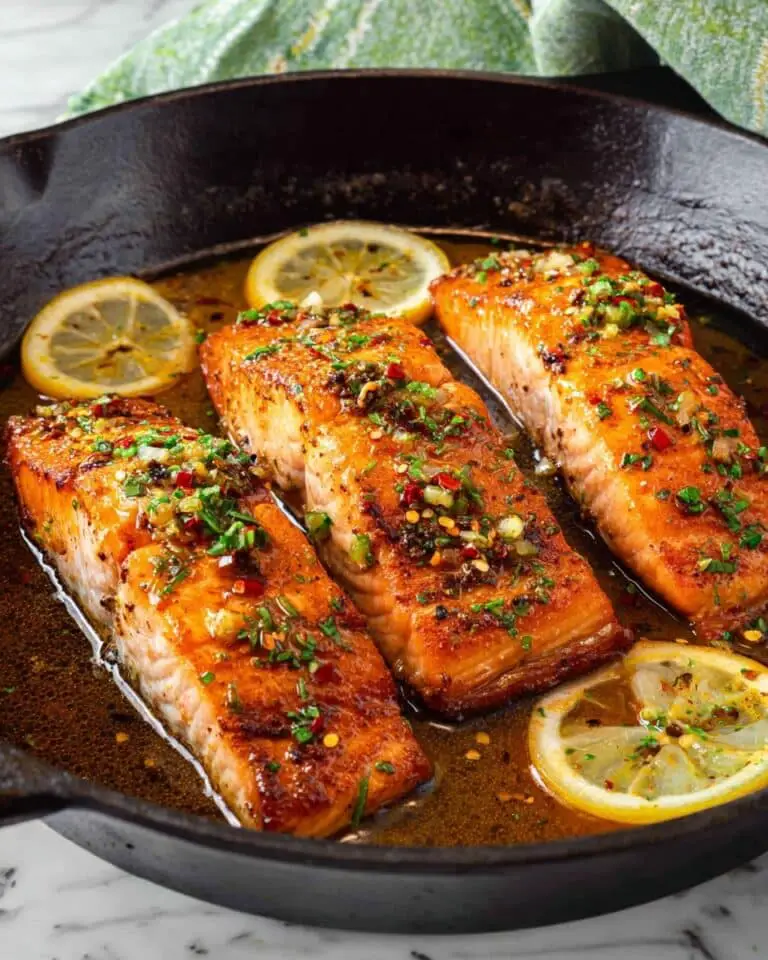 Cowboy Butter Salmon Recipe
