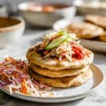 Authentic Pupusas with Refried Beans and Cheese Recipe