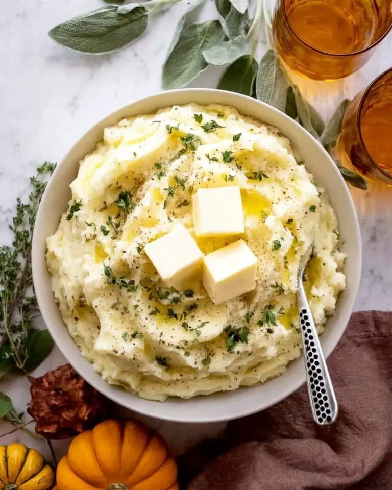 Whipped Cottage Cheese Mashed Potatoes Recipe