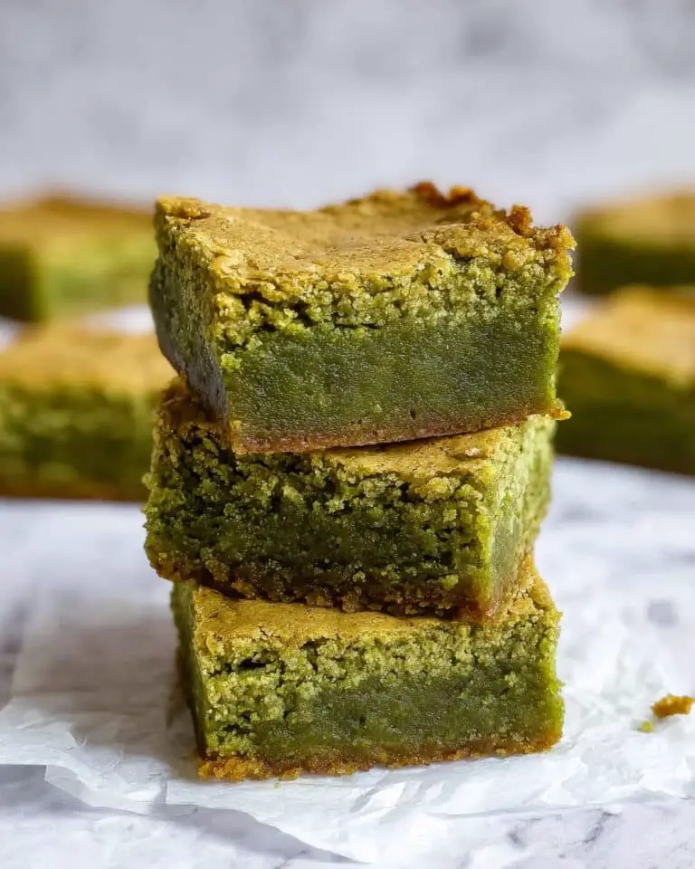 Matcha White Chocolate Brownies Recipe