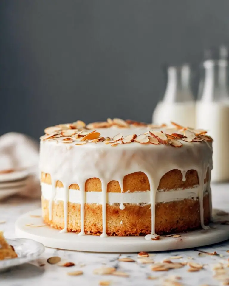 Sweet Almond Cake Recipe