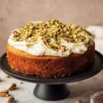 Pistachio Cake with Cream Cheese Icing Recipe
