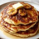 Banana Yogurt Pancakes (No Milk) Recipe
