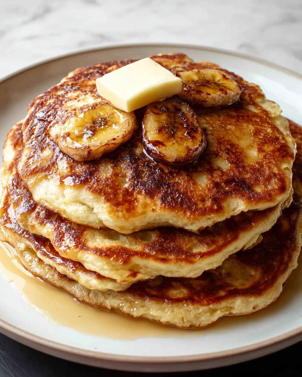 Banana Yogurt Pancakes (No Milk) Recipe