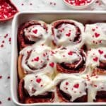 Red Velvet Cinnamon Rolls Recipe