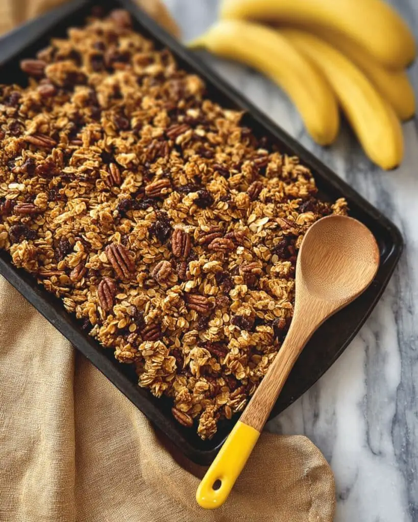 Banana Bread Granola Recipe