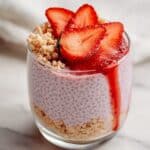 Strawberry Crumble Chia Pudding Recipe
