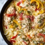 Creamy Pepperoncini Chicken Skillet Recipe