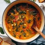 Creamy Tuscan White Bean & Kale Soup (Vegan & One-Pot) Recipe