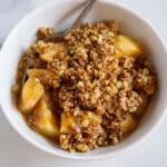 Healthy Breakfast Apple Crumble Recipe