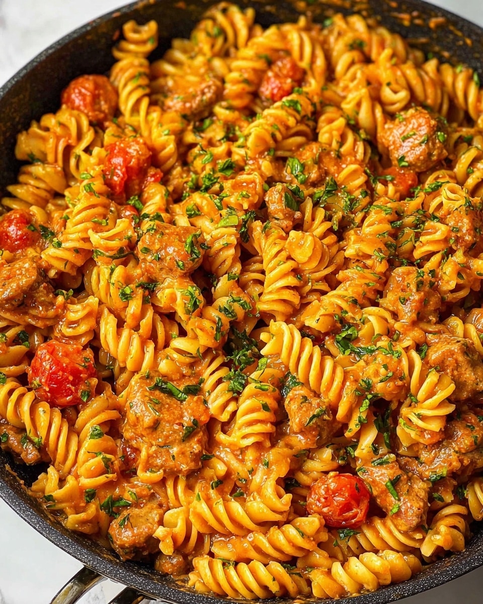 Creamy Tomato Chicken Pasta Recipe