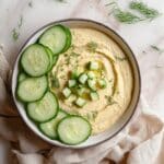 Dill Pickle Hummus Recipe