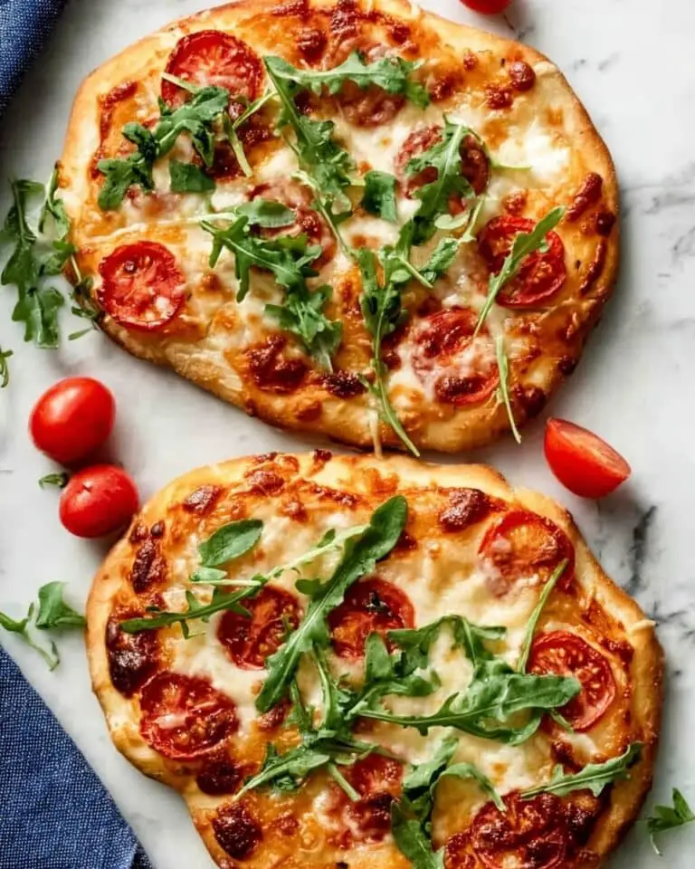 Homemade Flatbread Pizza Recipe