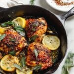 Lemon & Herb Roasted Chicken Thighs Recipe