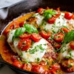 Balsamic Caprese Chicken Skillet Recipe