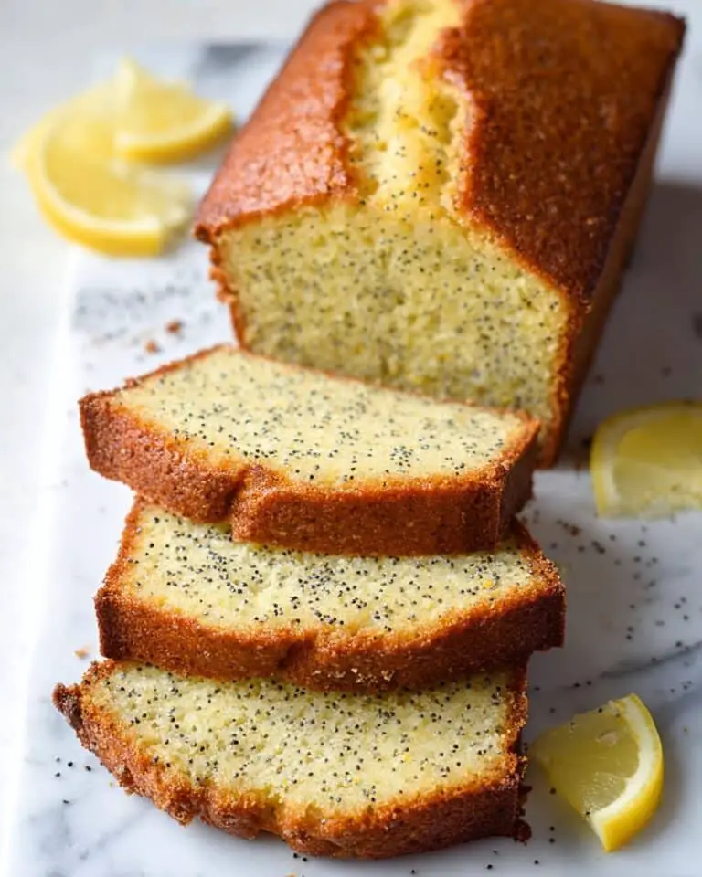 Lemon Poppy Seed Bread with Lemon Glaze Recipe