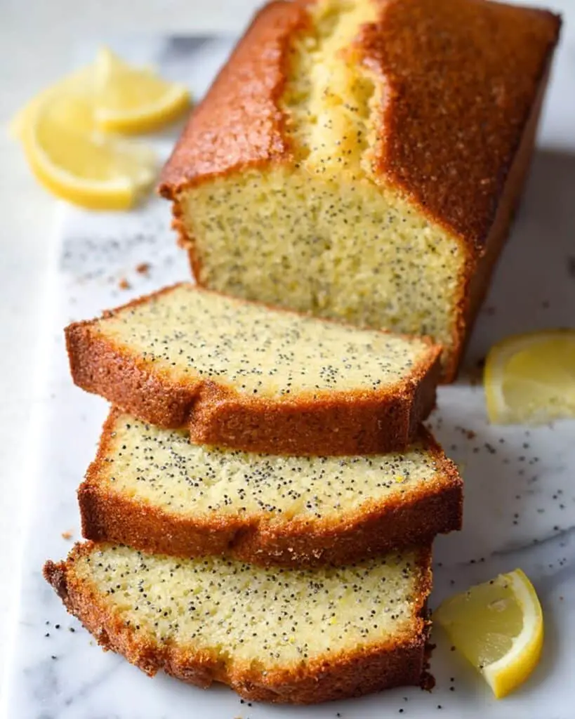 Lemon Poppy Seed Bread with Lemon Glaze Recipe