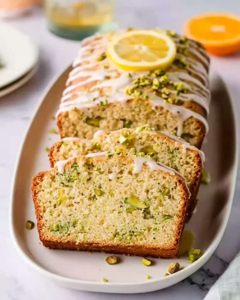 Lemon Pistachio Loaf Recipe