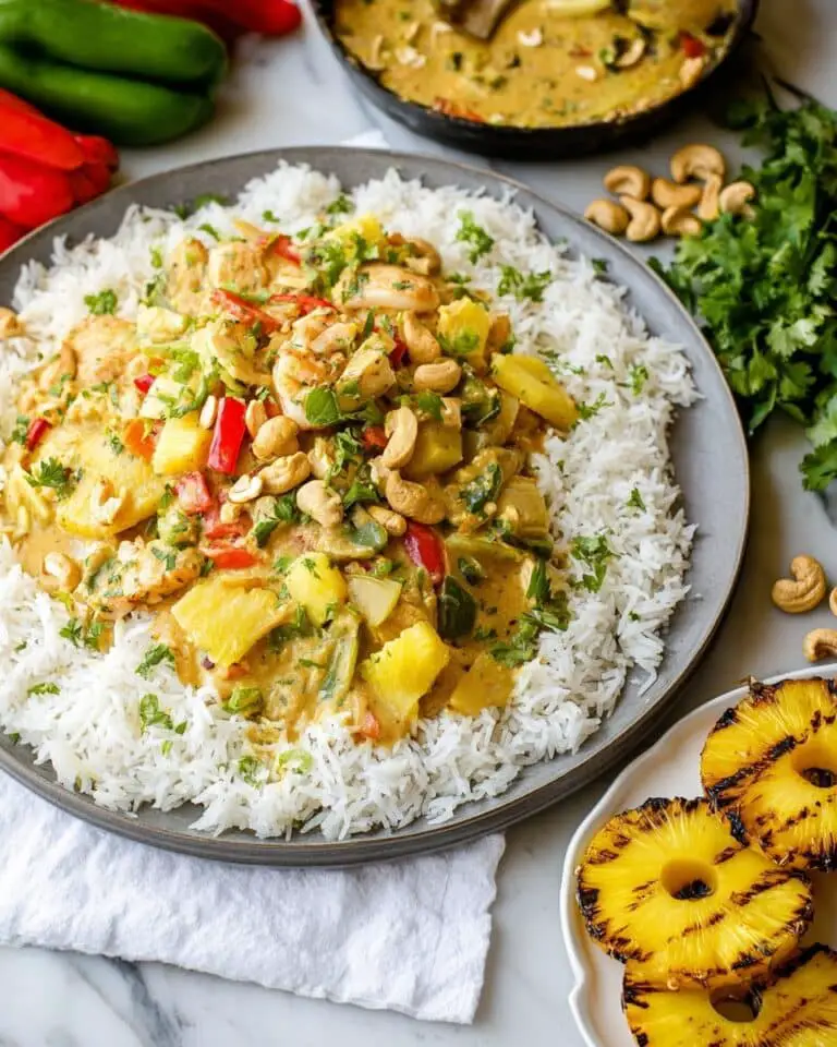 Pineapple Coconut Chicken Curry Recipe