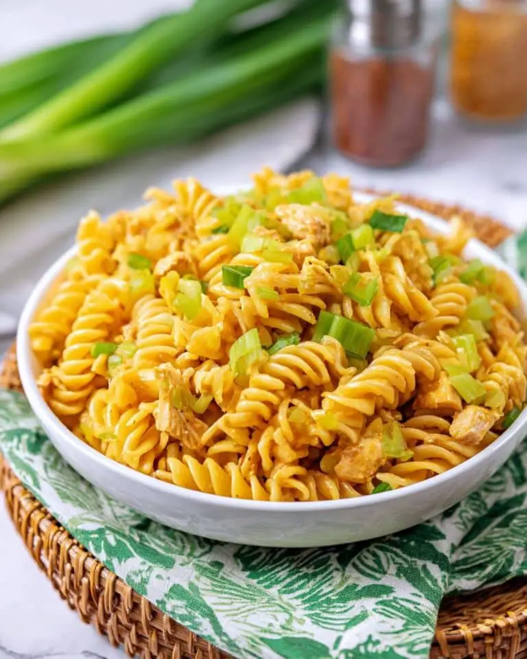 Buffalo Chicken Pasta Salad Recipe