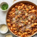 Chili Garlic Beef and Shells Recipe