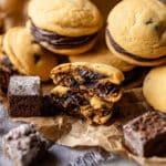 Brownie Stuffed Chocolate Chip Cookies Recipe