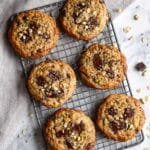 Pistachio Chocolate Chip Cookies Recipe