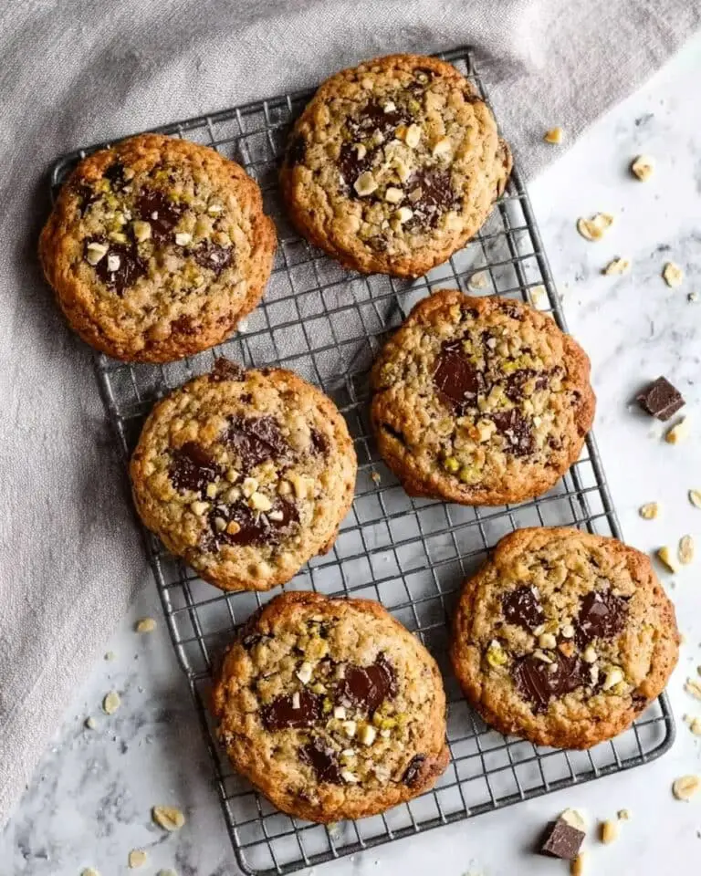Pistachio Chocolate Chip Cookies Recipe