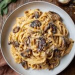 Caramelized Leek and Mushroom Gruyère Pasta Recipe