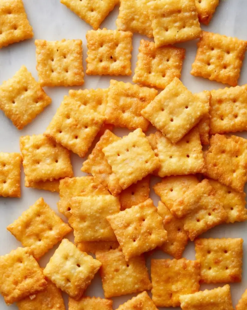 Homemade Cheese Crackers (Cheez-Its) Recipe