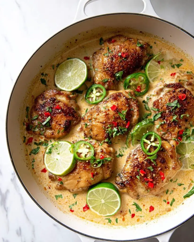 Creamy Coconut Milk Chicken (One-Skillet) Recipe