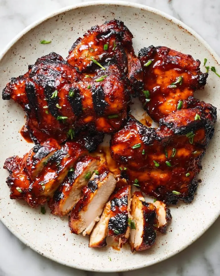 Caramelized BBQ Chicken Thighs in the Oven Recipe