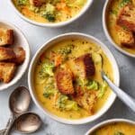 Creamy Broccoli Cheddar Soup Recipe
