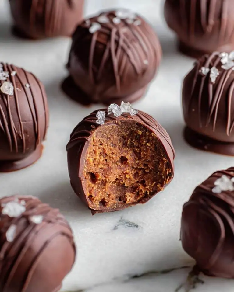 Viral Brownie Date Balls with Chocolate Protein Powder Recipe