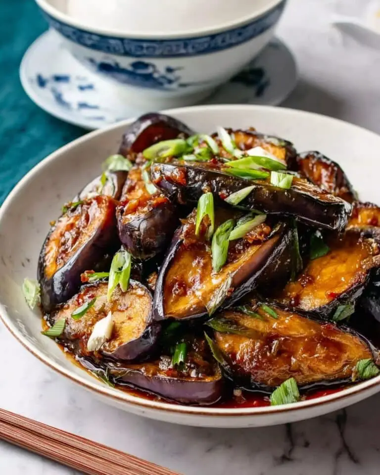 Chinese Eggplant with Garlic Sauce Recipe