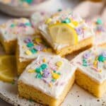 Lemon Cookie Bars Recipe