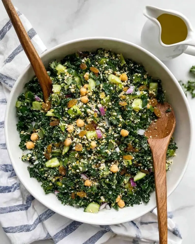 Kale Quinoa Salad with Lemon Dressing Recipe