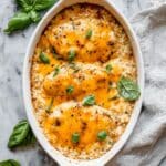 Chicken and Rice Casserole with Cheddar and Onion Soup Recipe