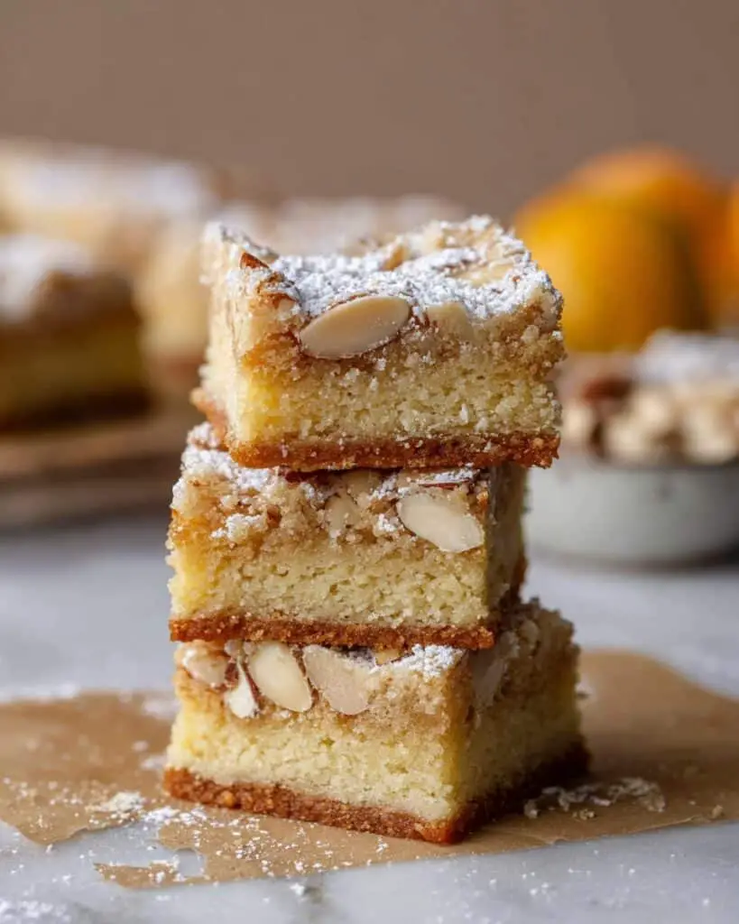 Almond Croissant Blondies Recipe