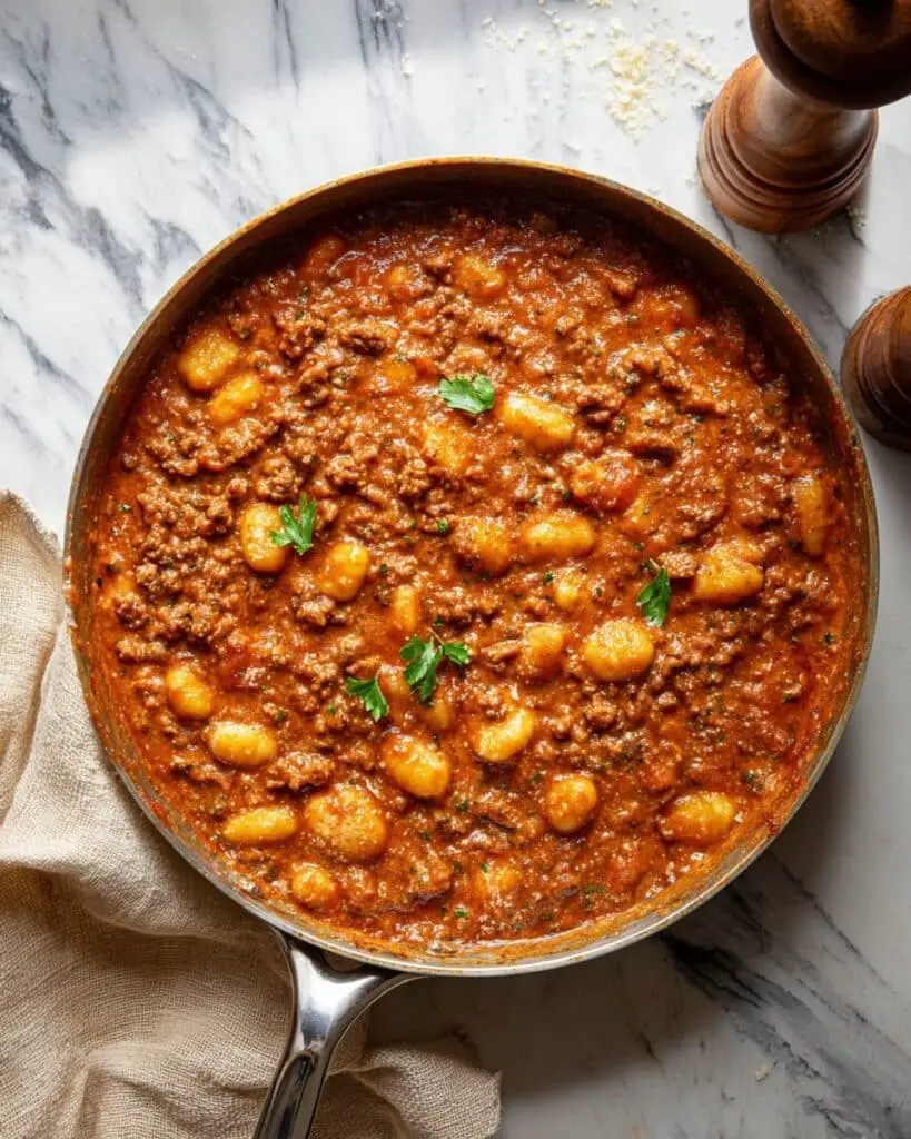 Easy Stovetop Gnocchi Lasagna Recipe
