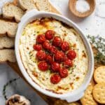Roasted Garlic Goat Cheese Dip Recipe