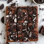 Double Oreo Brownies Recipe