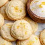 Soft & Chewy Lemon Cookies Recipe
