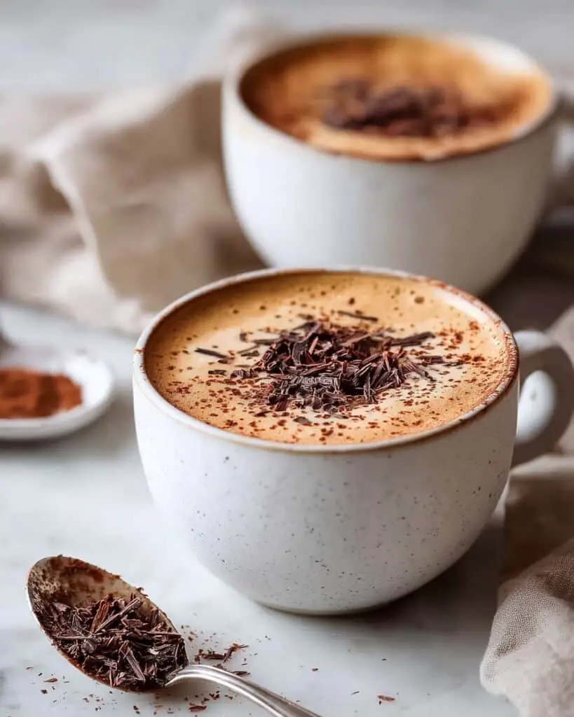 Sweet and Spicy Almond Butter Date Latte Recipe