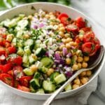 Mediterranean Chickpea Salad Recipe
