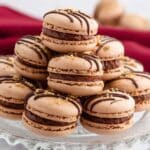 Chocolate Macarons with Nutella Filling Recipe