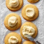 Honey Cornbread Cookies with Honey Butter Frosting Recipe