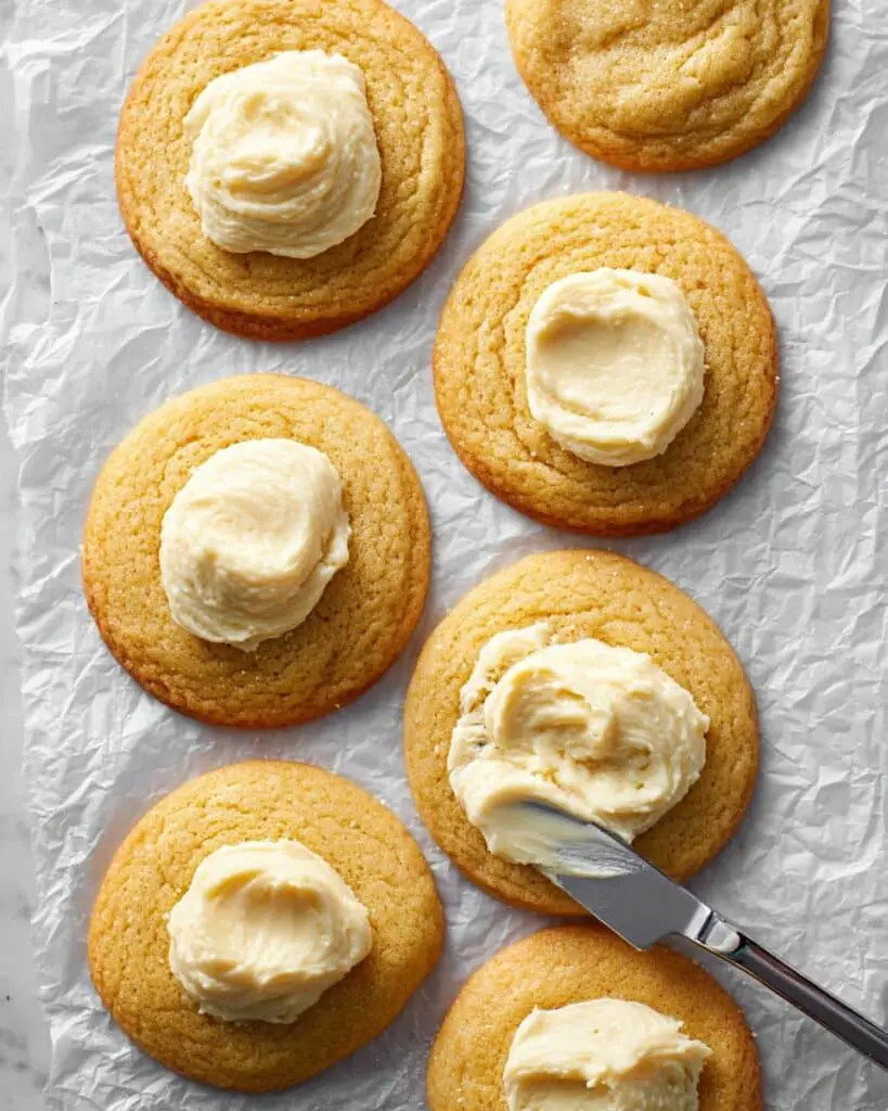 Honey Cornbread Cookies with Honey Butter Frosting Recipe