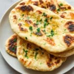 2 Ingredient Dough Naan Bread- No Yeast! Recipe